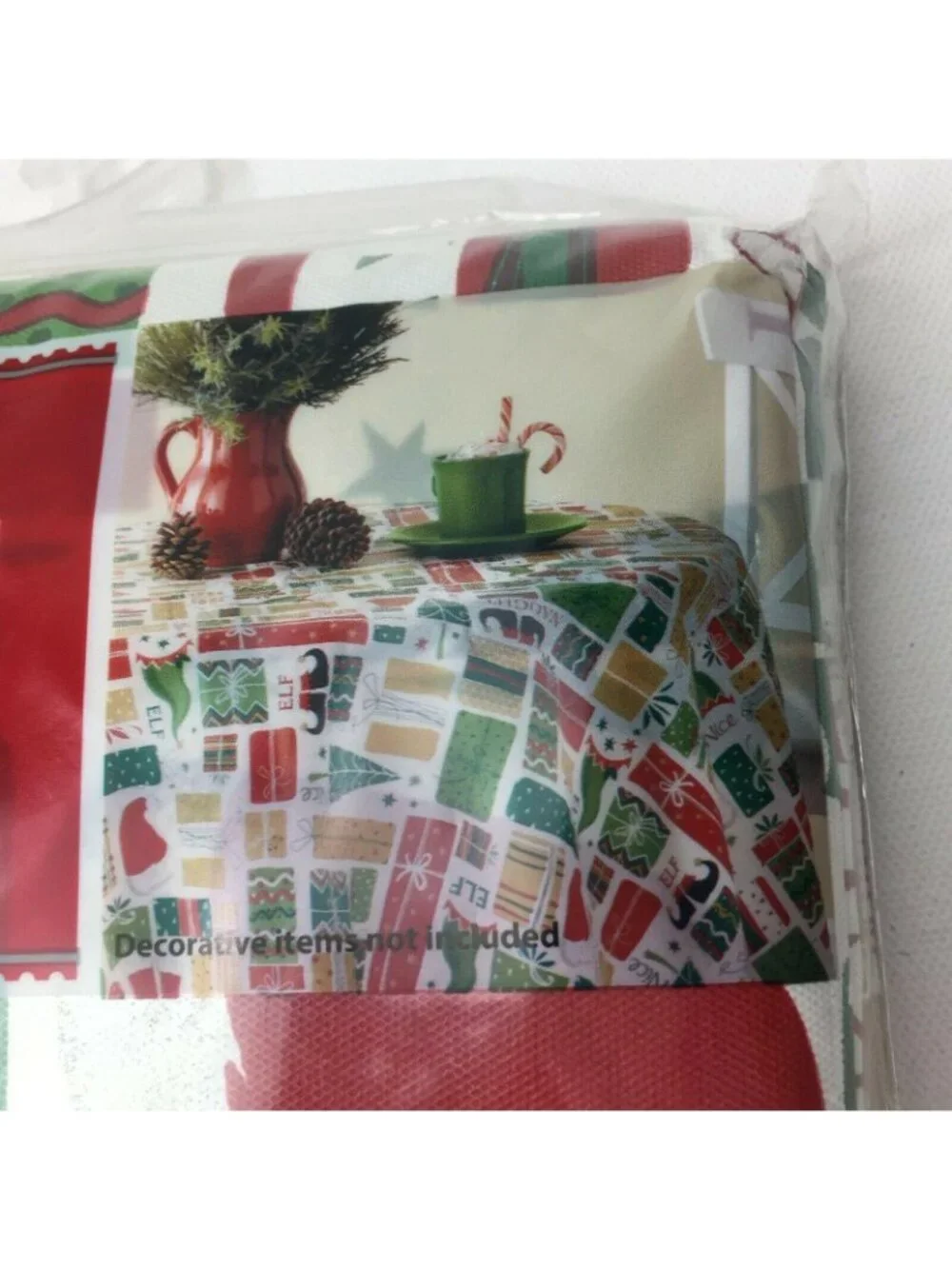Holiday Time Christmas Gifts Boxes Gifted Elf Table 70